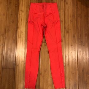 Lululemon Fast and Free 25” High Rise Tight with pockets